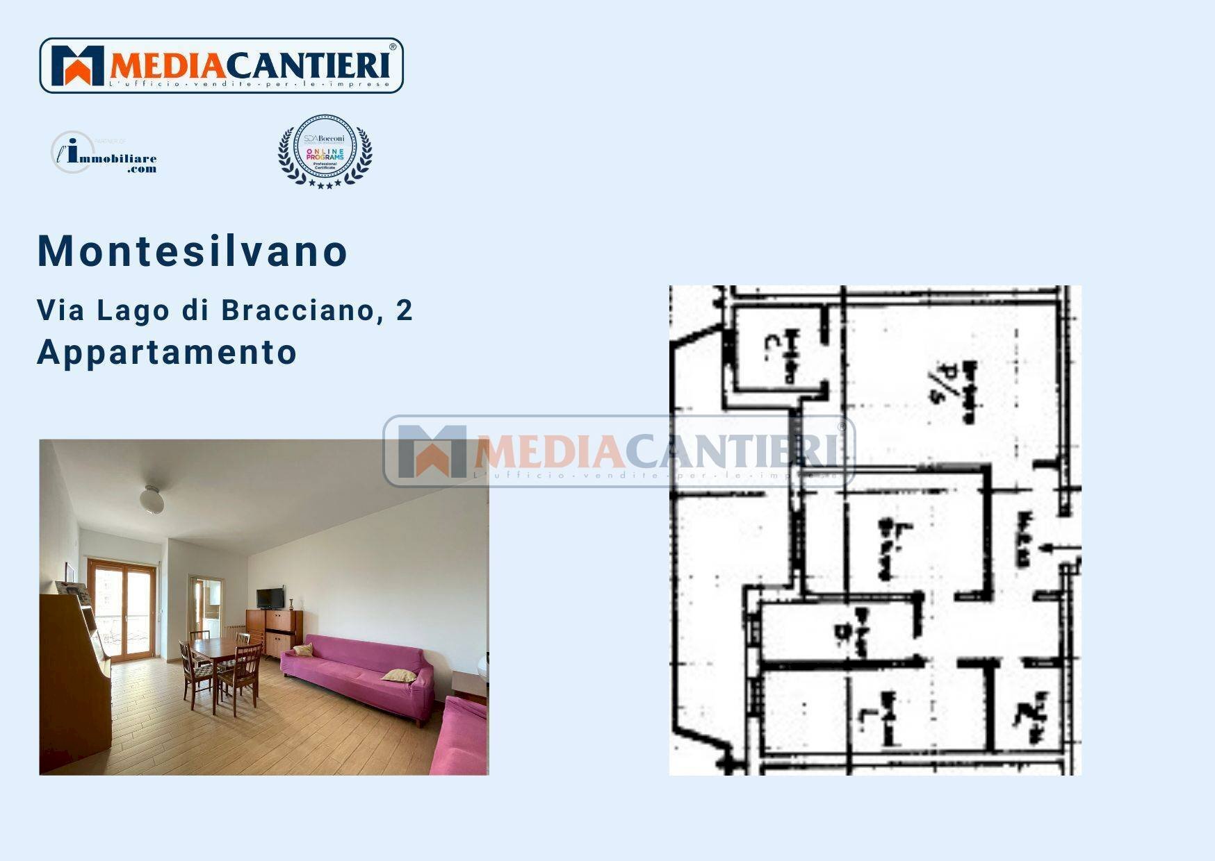 Foto 26 - Trilocale VIA LAGO DI BRACCIANO
 
2, Montesilvano - planimetria 1