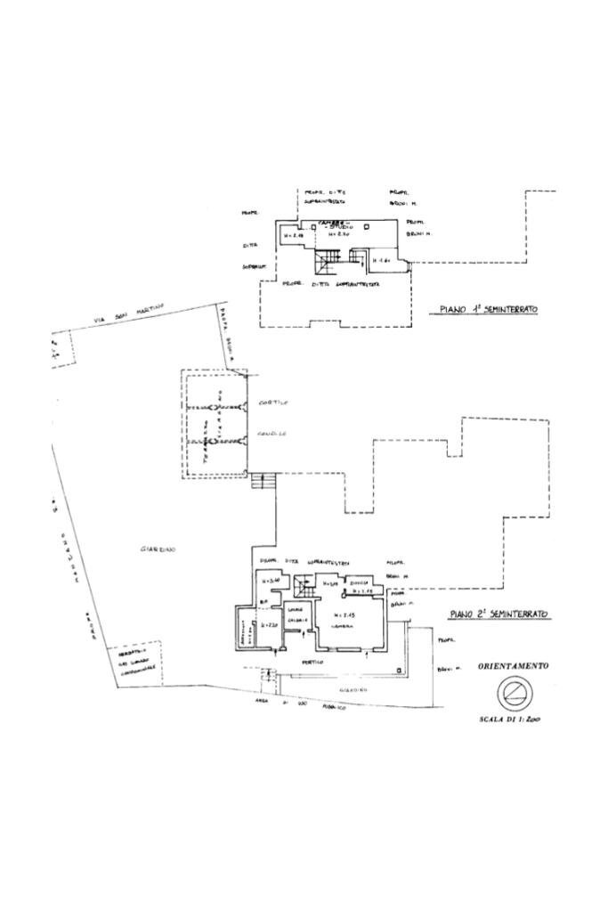 Villa a Schiera Strada delle Catene, Andora - planimetria 1