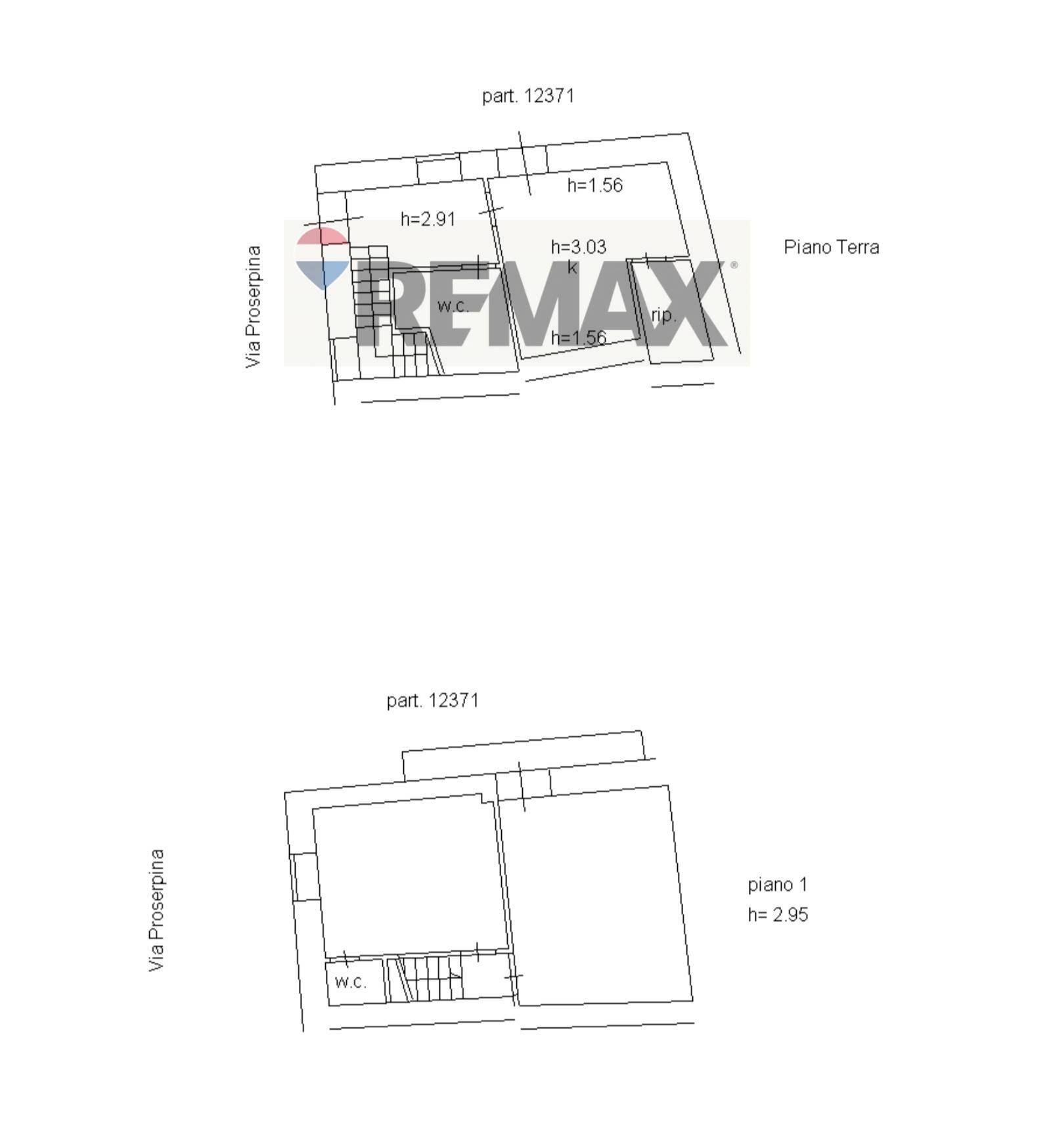 Pianta 2D - Independent house Via Proserpina
 
3, Enna - floor plans 1