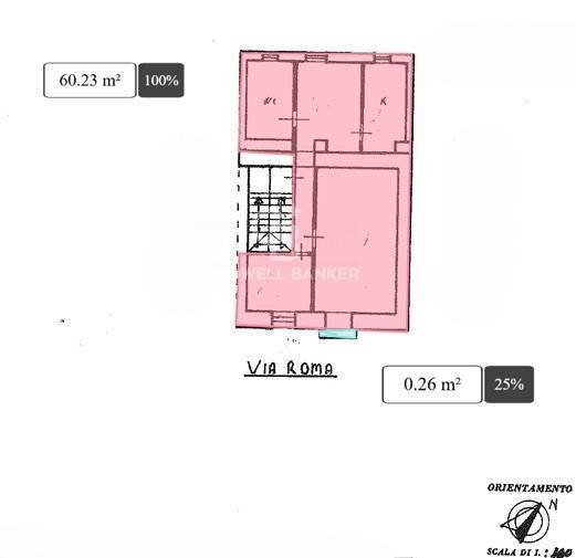 Foto 20 - Casa semi indipendente Via Roma
 
55, Letojanni - planimetria 1