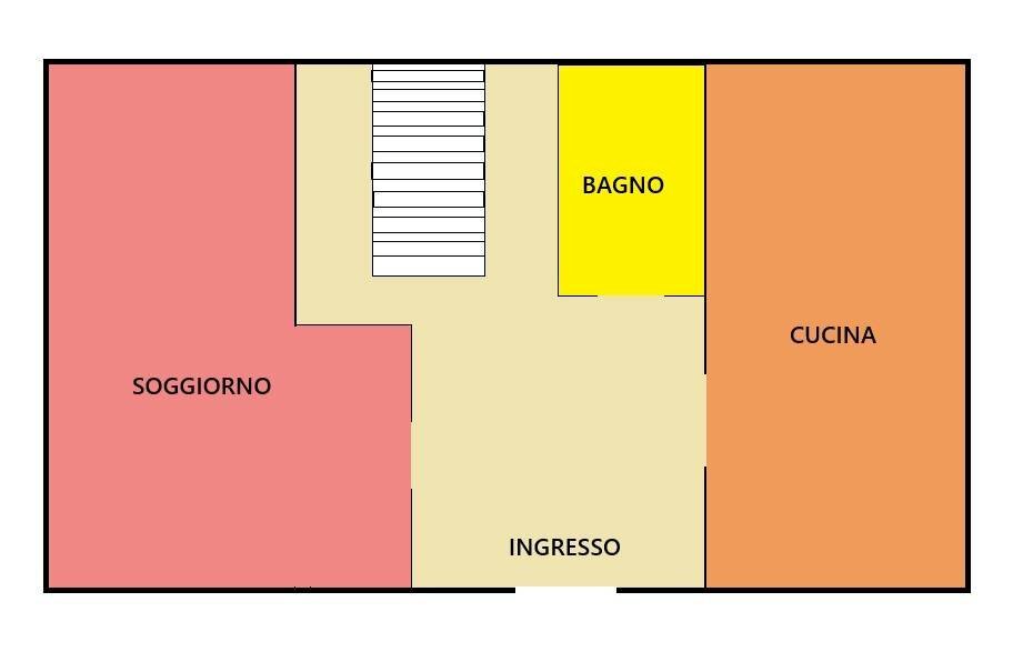 Foto 32 - Casa semi indipendente loalità zerbione, Calendasco - planimetria 1