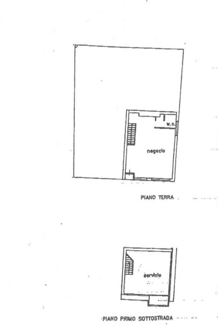 Negozio via Augusta Rasponi, 8/A, Ravenna - planimetria 1