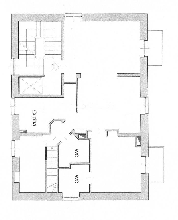 Appartamento piazza Antonio Pittaluga, Genova (zona Nervi) - planimetria 1