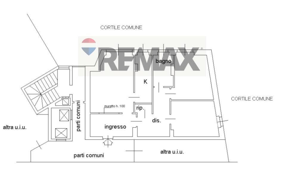 Pianta 2D - Trilocale Via Varisco
 
1, Monza - planimetria 1