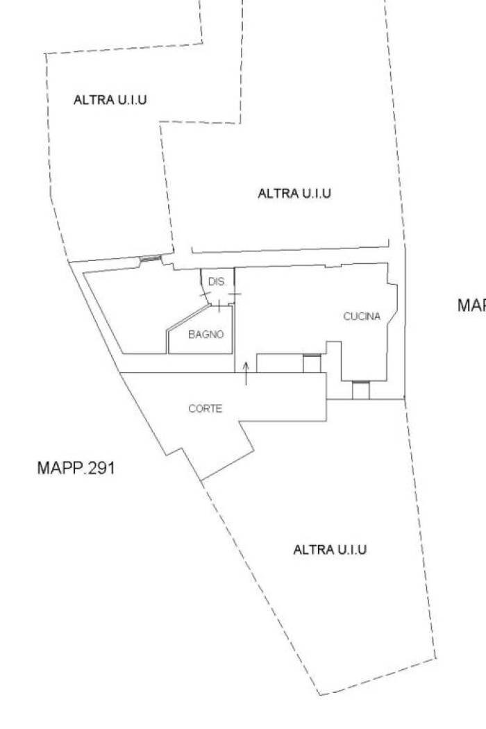 Bilocale piazza Guglielmo Marconi, 33, Pontedassio - planimetria 1