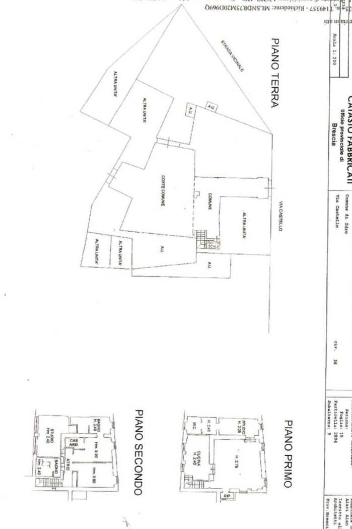 Appartamento via Castello, 36, Idro - planimetria 1