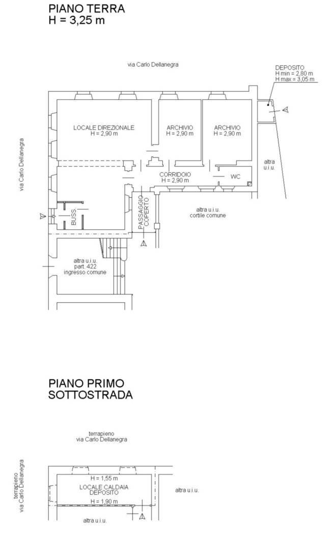 Altro via Carlo Dellanegra, Serravalle Sesia - planimetria 1