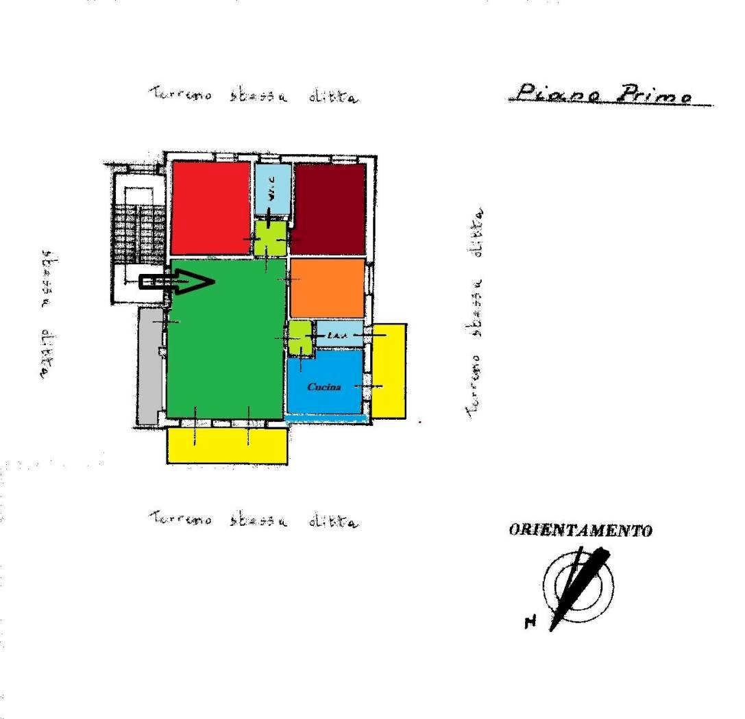 Appartamento via Litteri, 9, Aci Castello - planimetria 1