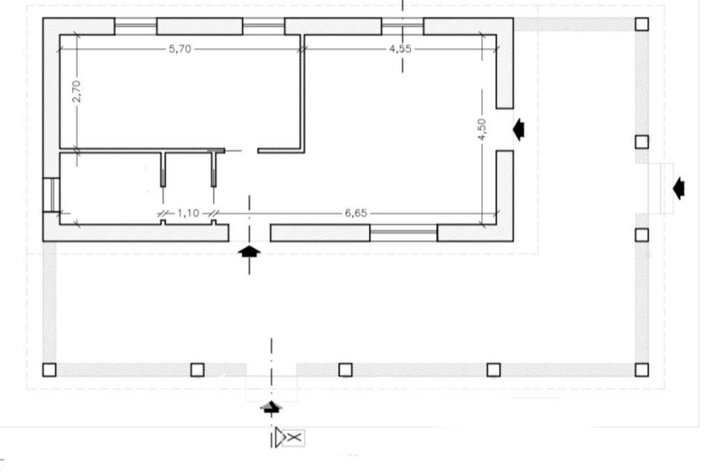 Planimetria - Terreno edificabile strada Provinciale Sassari - Argentiera, 77, Sassari - foto 1