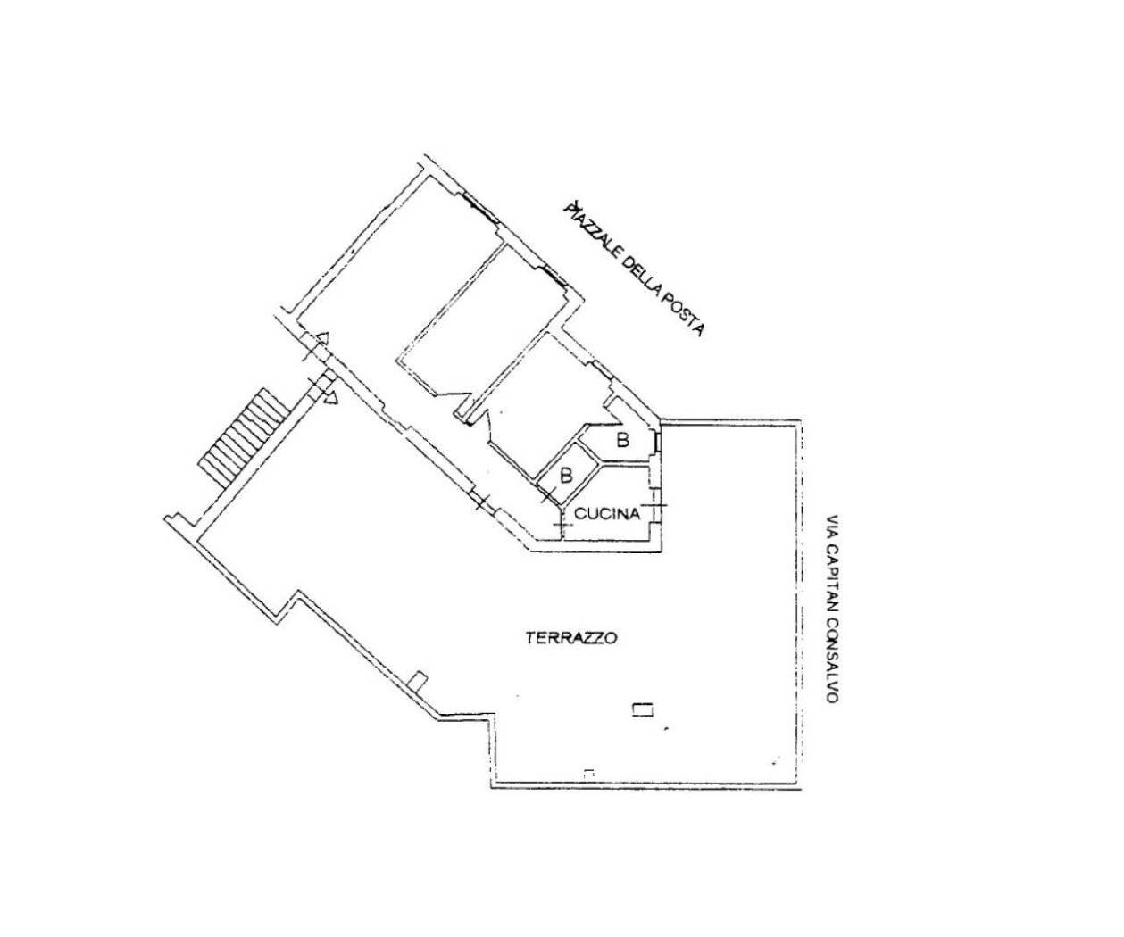 Attic via Armando Armuzzi, 6, Roma - floor plans 1