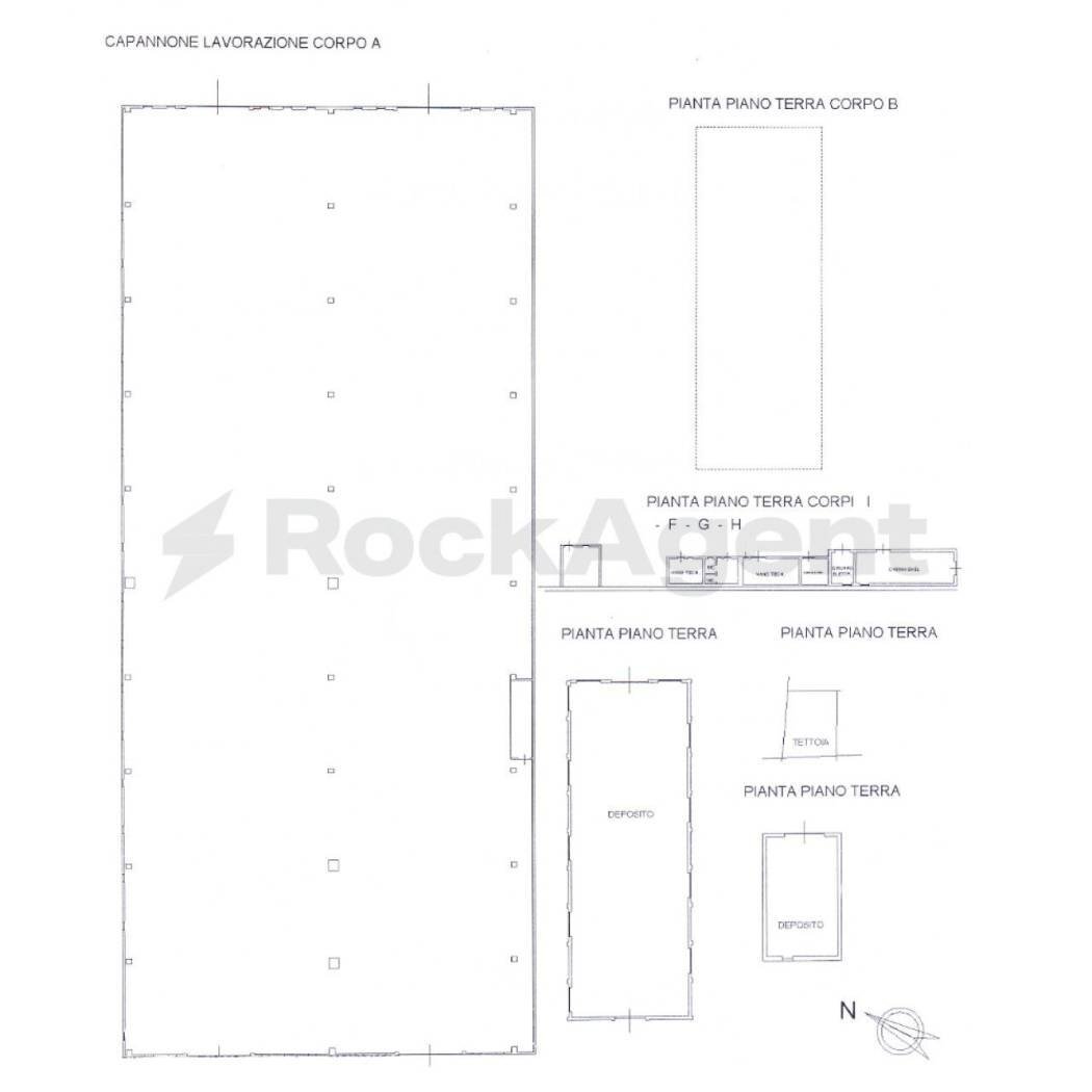 Shed strada Statale 107 Silana Crotonese, Crotone - floor plans 1