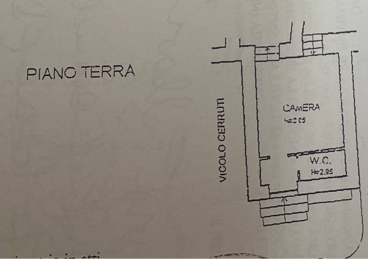 Three-room apartment vicolo Caruso, 17, Altavilla Silentina - floor plans 1