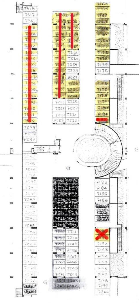 Box corso Svizzera, 185, Torino (zona Madonna Campagna) - planimetria 1