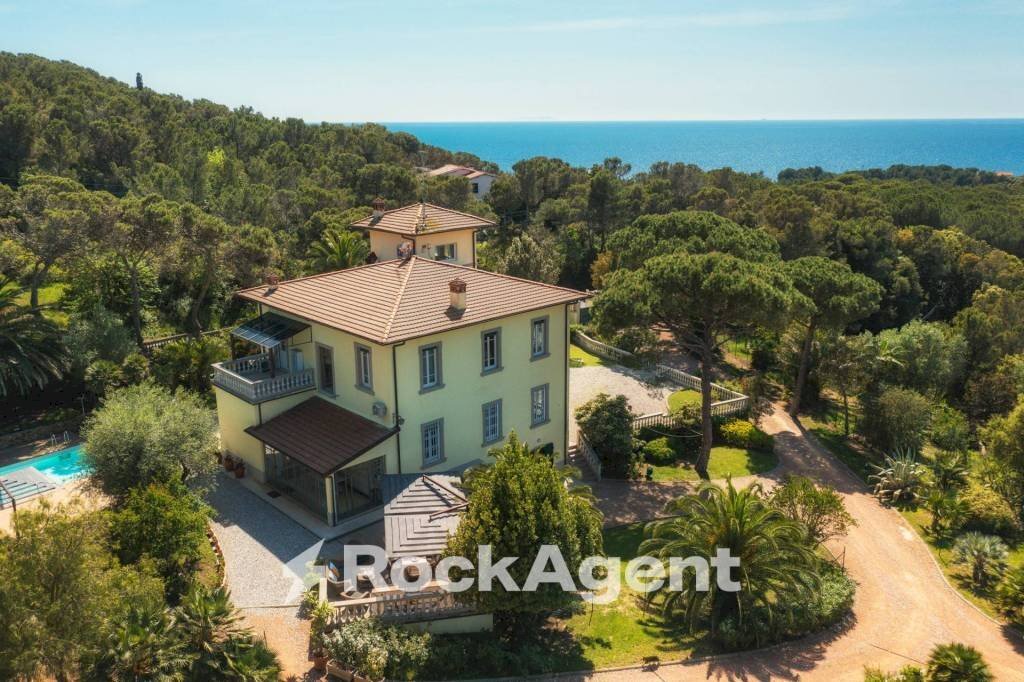 Vista - Villa via del Vaiolo, 11, Rosignano Marittimo - foto 3