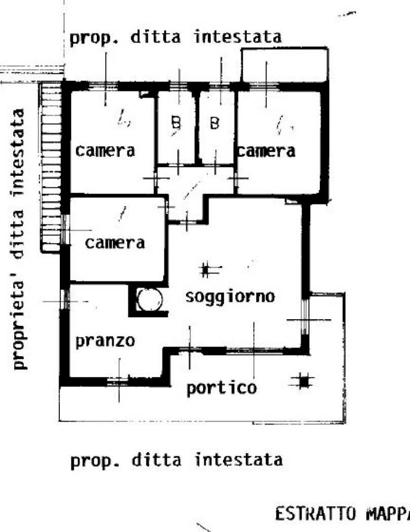 Villa viale Grigna, 28, Camparada - planimetria 1