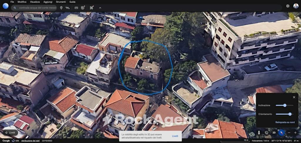 Mappa - Casa indipendente contrada Acqua del Conte, Messina - foto 2