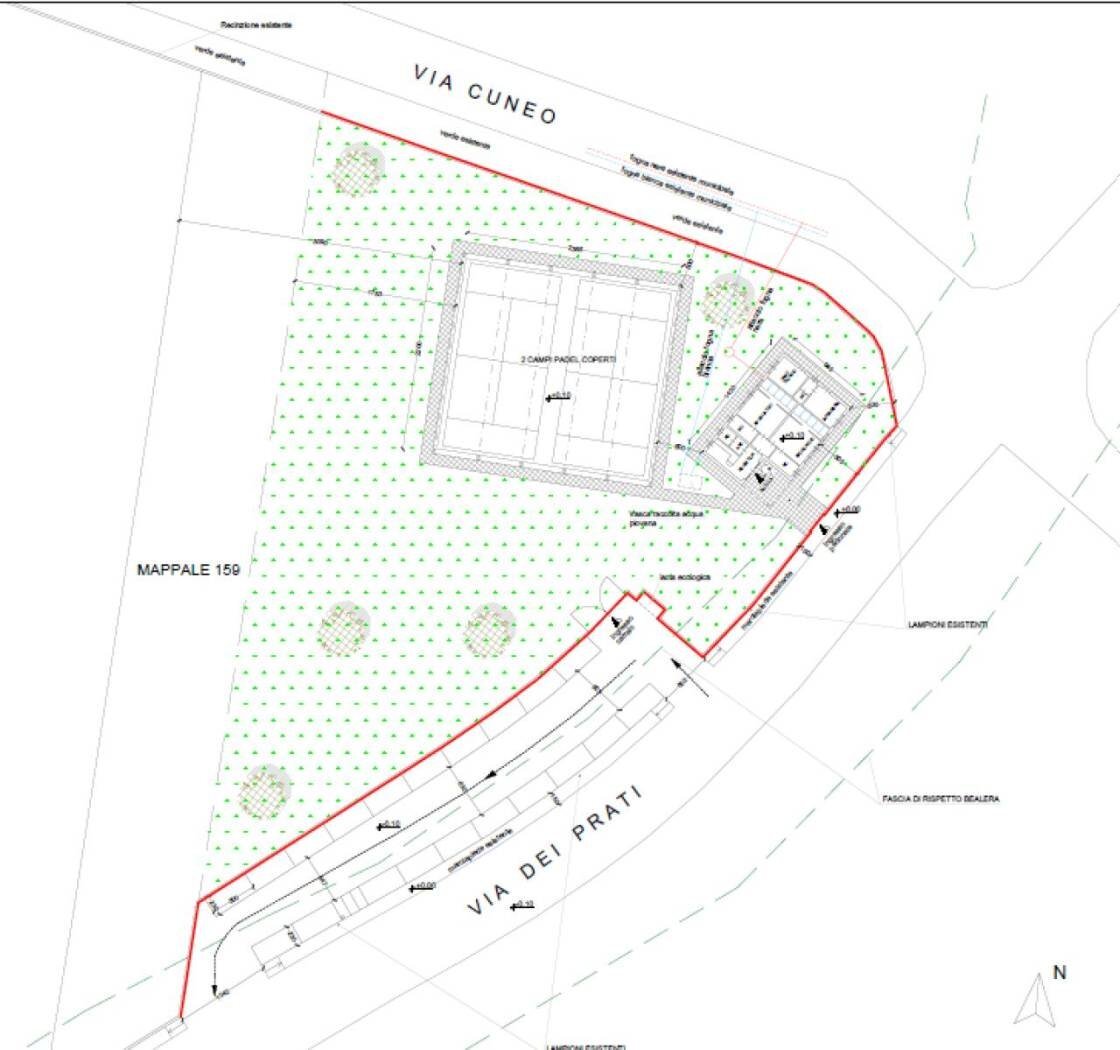 Terreno edificabile via dei Prati, 42, Pianezza - planimetria 1