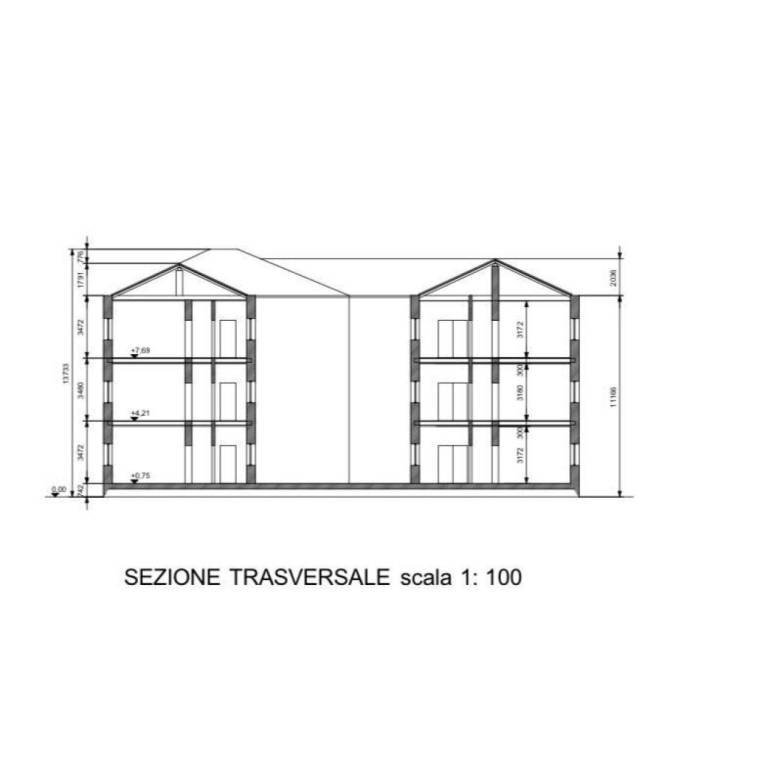 Planimetria - Stabile - Palazzo via Trento, Gorizia - foto 1