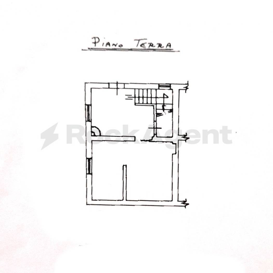 Trilocale via Cavour, 1, Acquapendente - planimetria 1