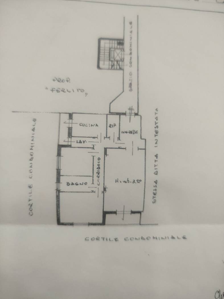 Quadrilocale via Giuseppe Simili, 1, Gravina di Catania - planimetria 1