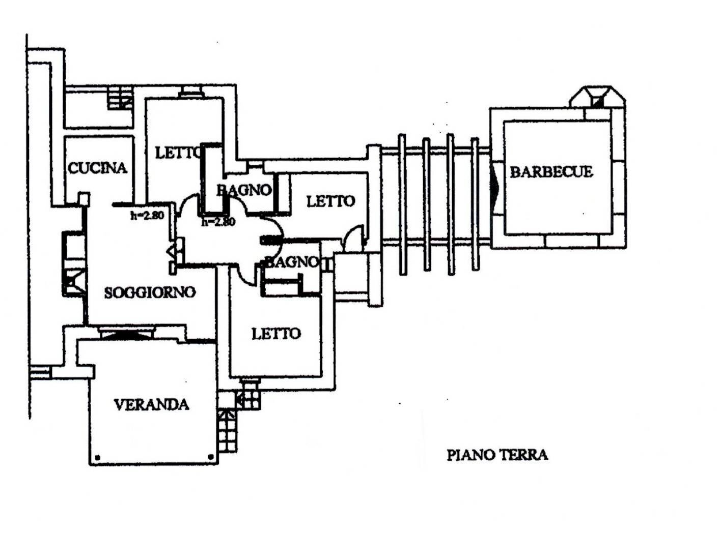 Quadrilocale via Campu Beddu, 117, Stintino - planimetria 1