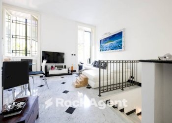 Salone - Trilocale viale dei Pini 4, Pieve Ligure - foto 6