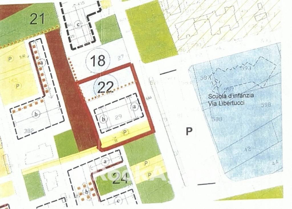 Planimetria - Terreno edificabile via Guerrino Libertucci, Tivoli - foto 3