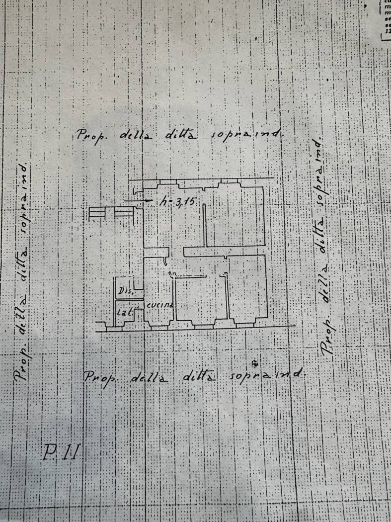 Quadrilocale via del Lagaccio, 12, Genova (zona Granarolo) - planimetria 1