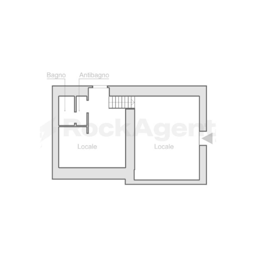 Bar Tavola Calda - Fredda via Giovanni Tommaso Invrea, Genova (zona Centro) - planimetria 1