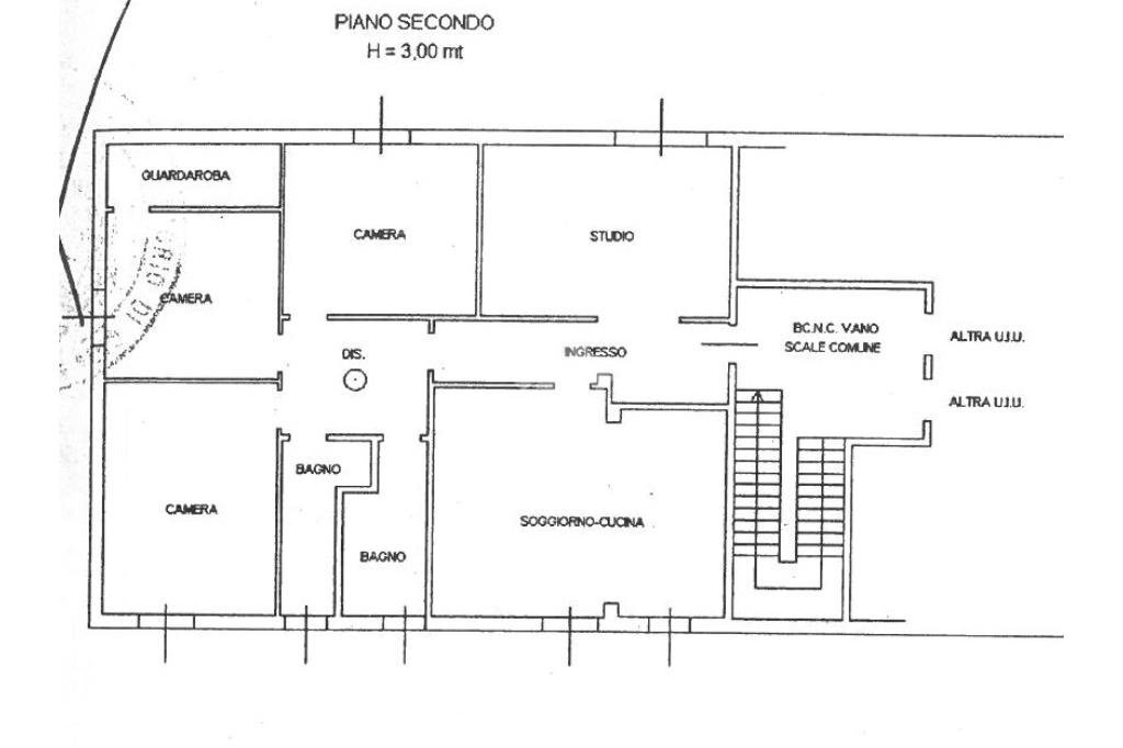 Appartamento Viale Caduti per la Libertà, Monte San Pietro - planimetria 1