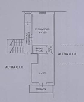 Planimetria.jpeg - Bilocale Via della Torretta, Firenze - planimetria 1