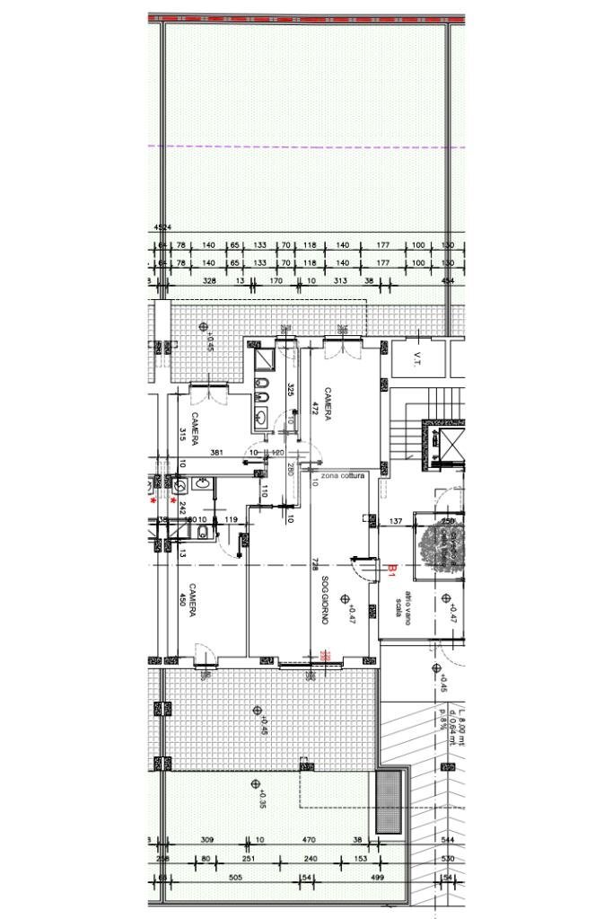 Quadrilocale Corso Luigi Einaudi, Rivoli - planimetria 1