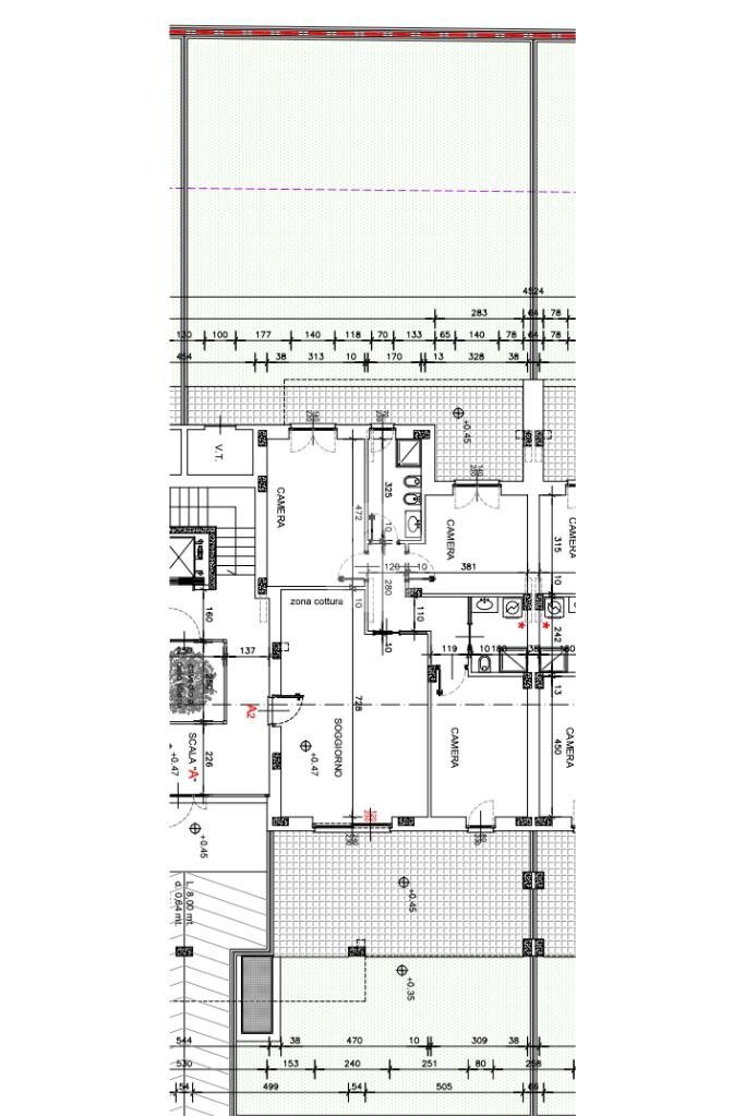 Quadrilocale Corso Luigi Einaudi, Rivoli - planimetria 1