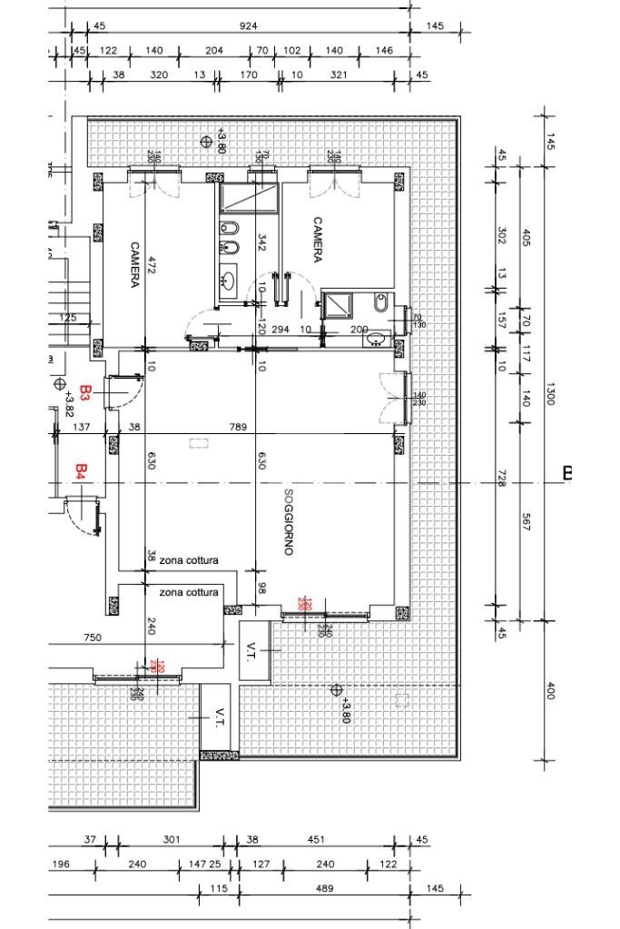 Quadrilocale Rivoli, Rivoli - planimetria 1