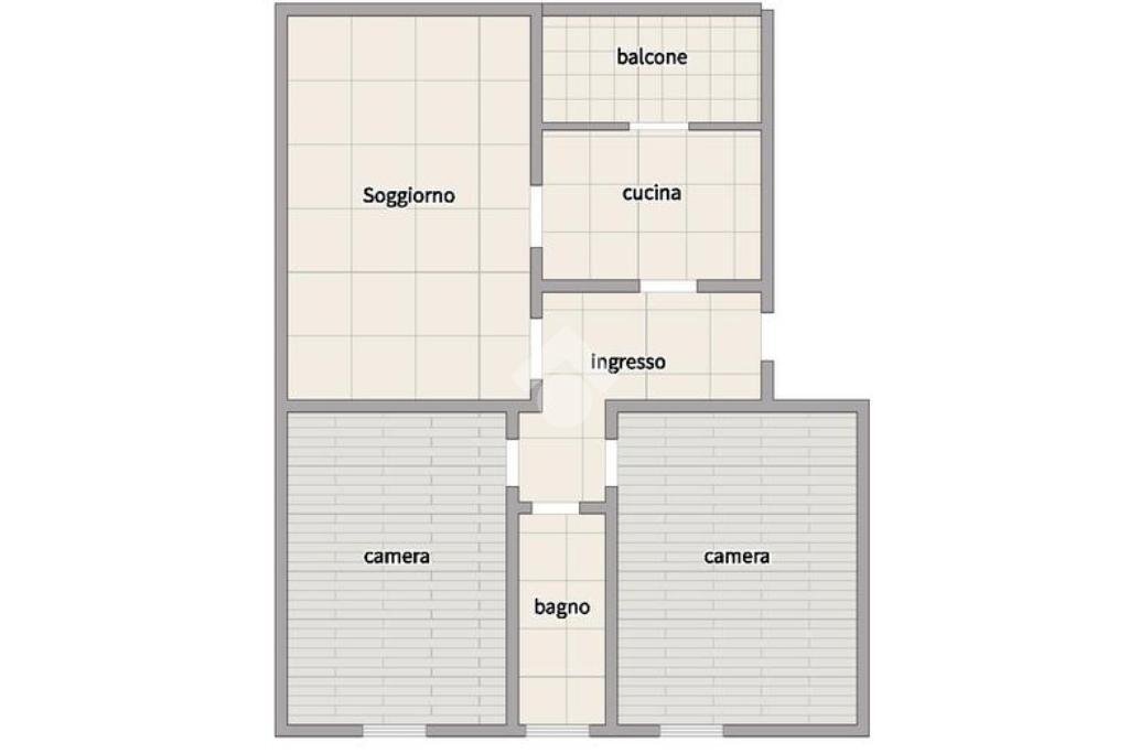Trilocale Via S. Ferrari, Molinella - planimetria 1