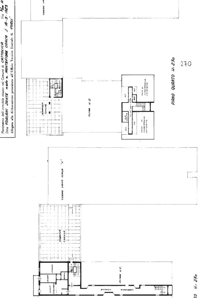 Trilocale Piazzale alcide de gasperi, Cattolica - planimetria 1