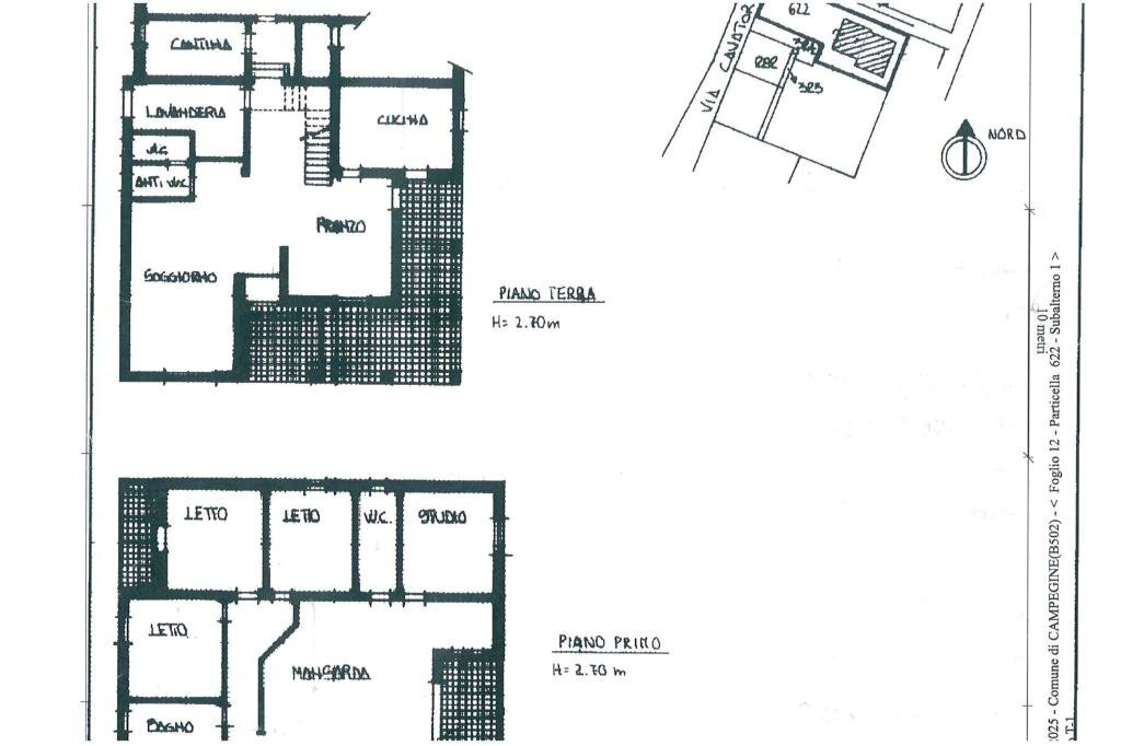 Villa via cavatorti, Campegine - planimetria 1