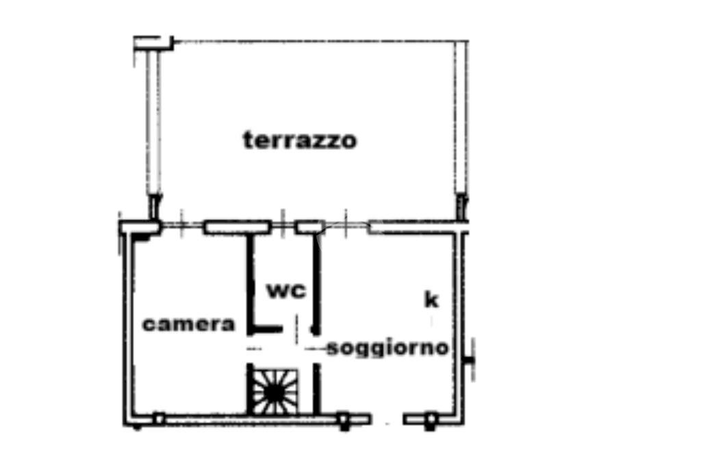 Trilocale Via Lambro, Rozzano - planimetria 1