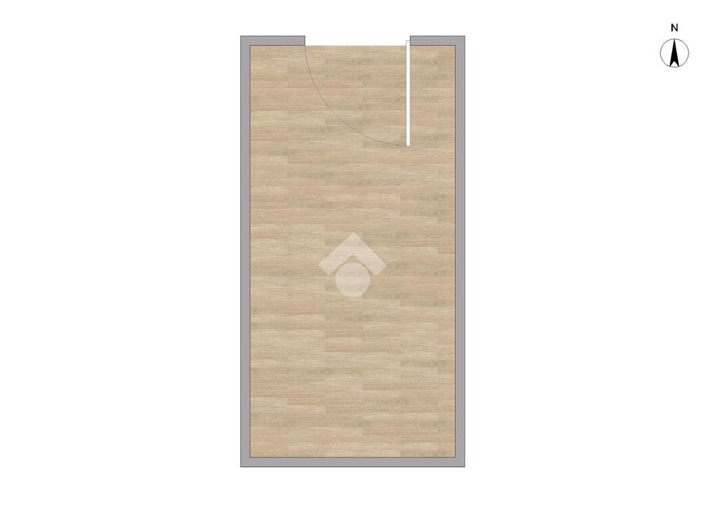 Box Via Mario Borsa, Milano (zona Gallaratese) - planimetria 1