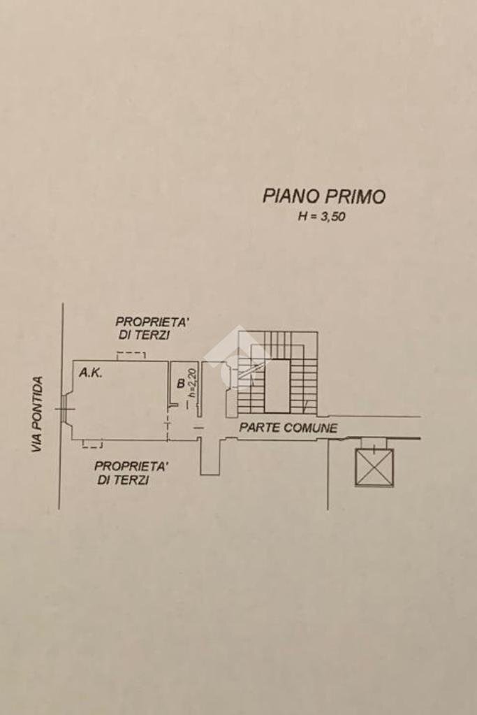 One-room apartment Via Pontida, Milano - floor plans 1