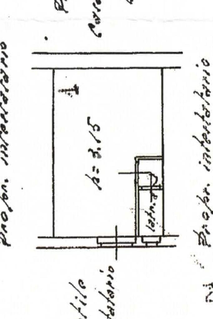 One-room apartment Via Delle Leghe, Milano - floor plans 1