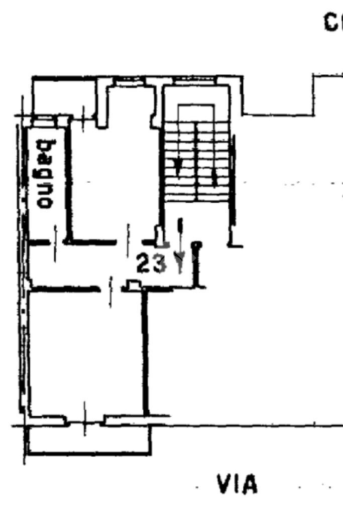 Bilocale Via nigra, Torino (zona Borgo Vittoria) - planimetria 1