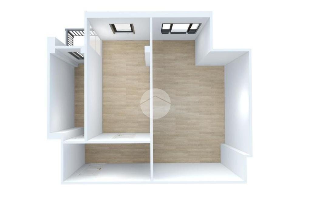 Two-room apartment Via Quinto Romano, Milano (neighborhood Baggio) - floor plans 1