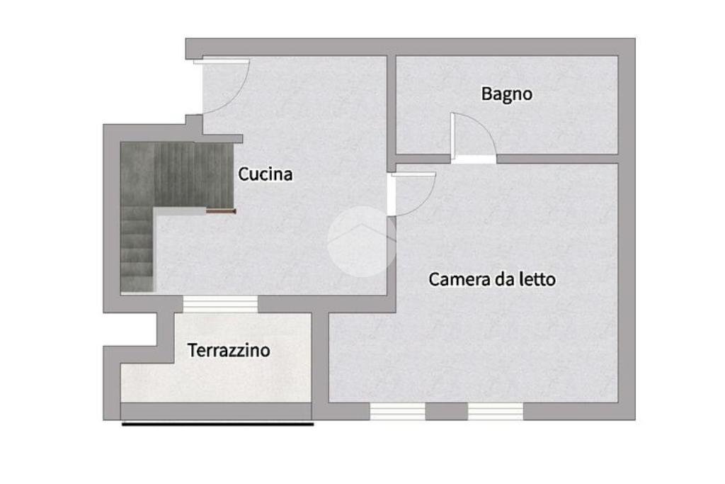 Attico Via de Andre, Milano (zona Chiesa Rossa) - planimetria 1