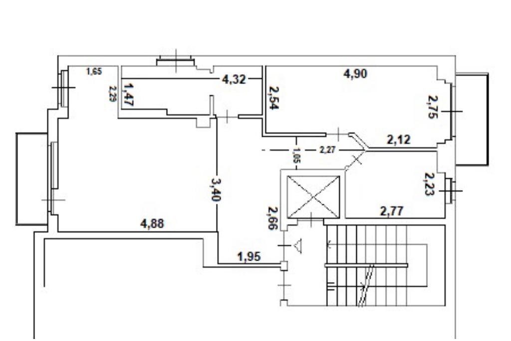Bilocale Via cercenasco, Torino (zona Lingotto) - planimetria 1