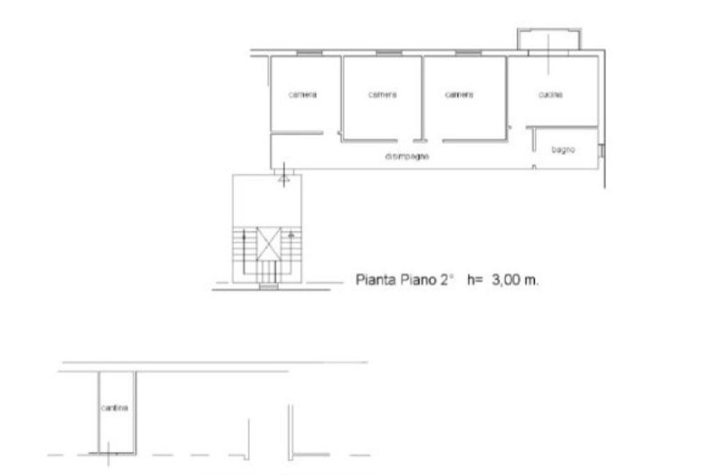 Quadrilocale Via del Porto, Bologna (zona Centro Storico) - planimetria 1