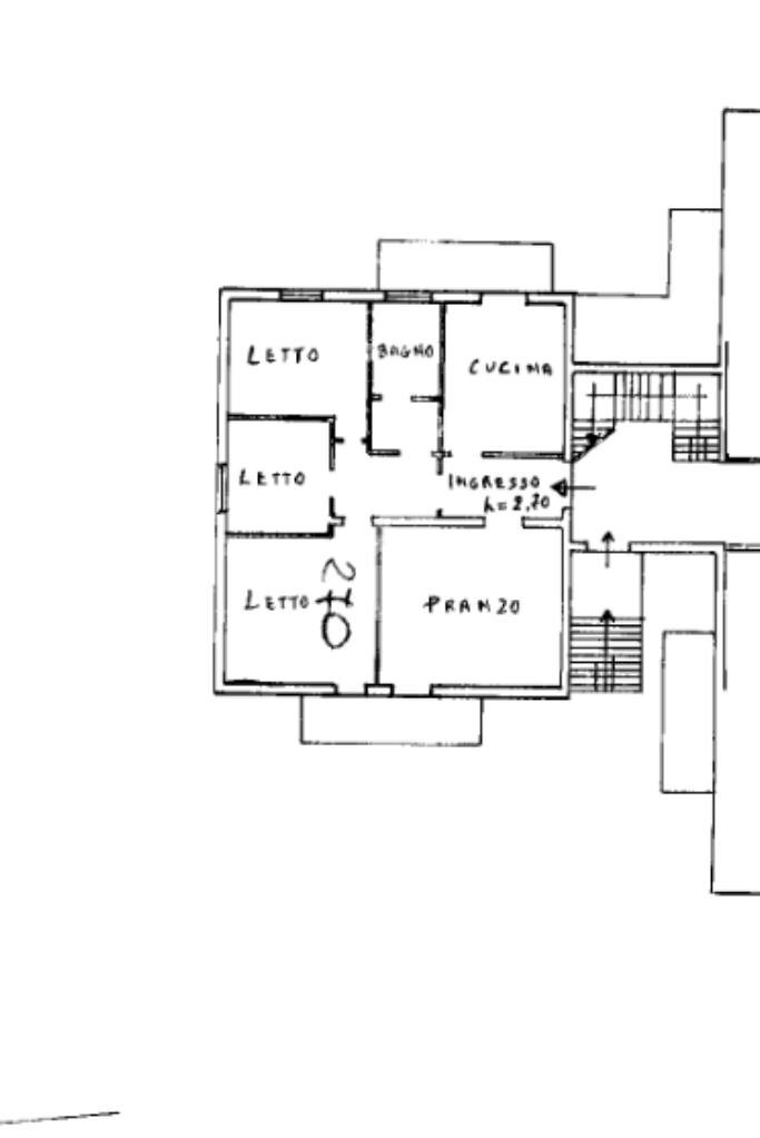 Quadrilocale Via morandi, San Mauro Pascoli - planimetria 1