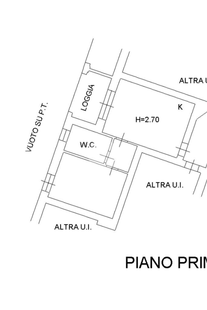 Bilocale Via Domenico Romagnosi, Magenta - planimetria 1