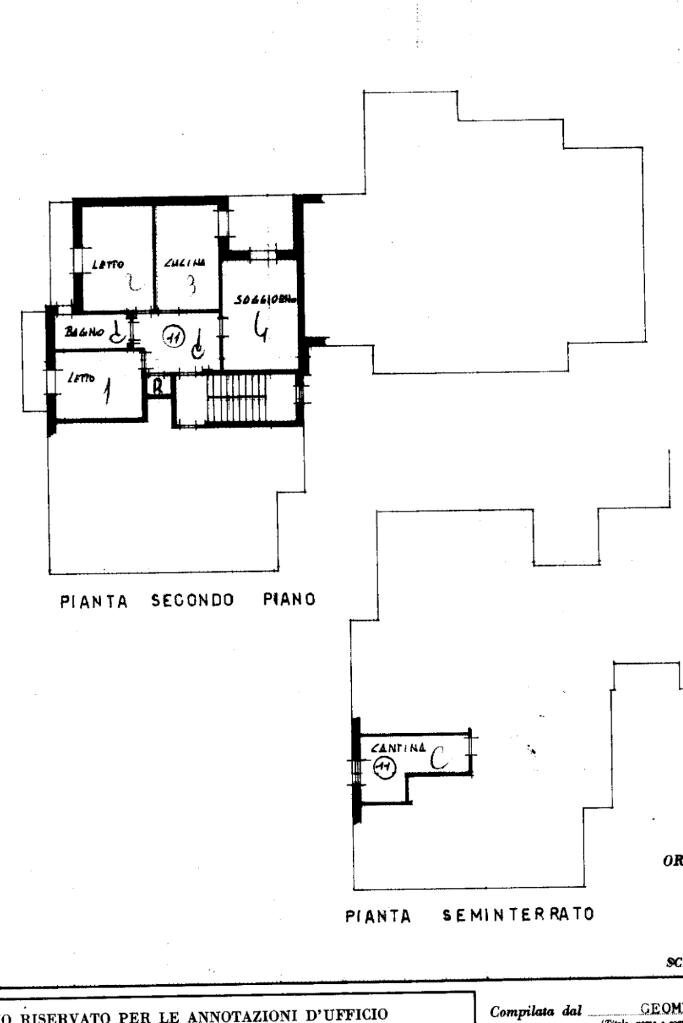 Quadrilocale Via Massaua, Cavaglià - planimetria 1