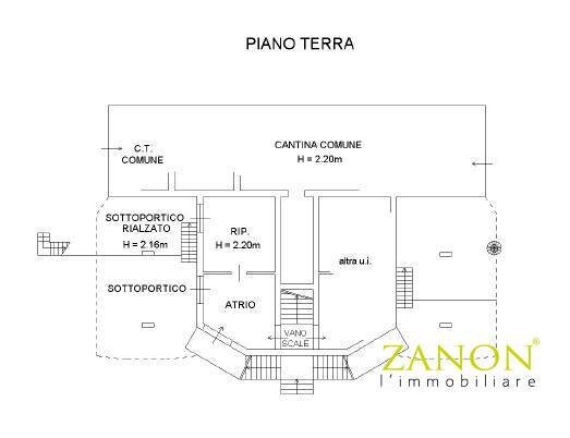 Foto 86 - Semi-detached house Via Venezian, Sagrado - floor plans 1